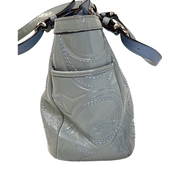 ❤️ Vintage Coach Gallery Patent Leather Tote #F18326 - Picture 4 of 14